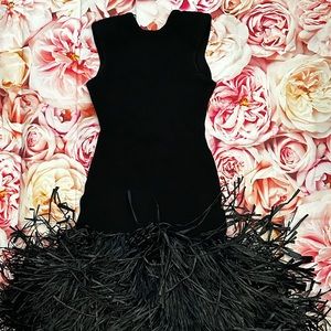 Aje Rushes Knit Midi Dress